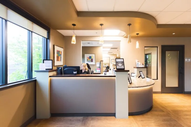 front desk office San Luis Oral Surgery and Dental Implant Center
